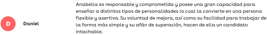 Testimonio Daniel